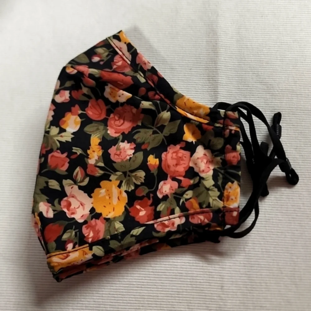 💥5/$25 Face masks floral, galaxy, mermaid, Paisley prints NWOT